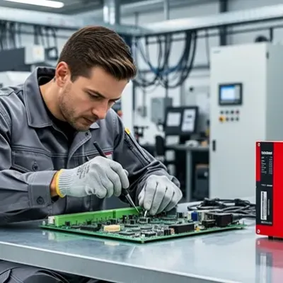 Intervention sur équipements en électromécanique