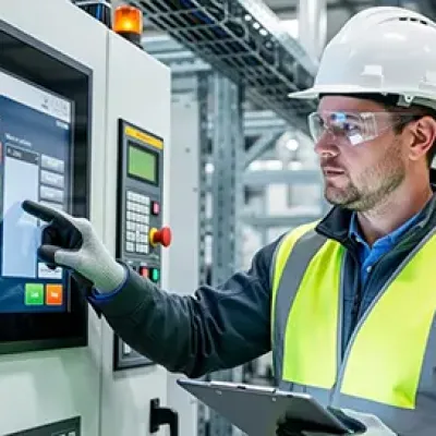 Mise en service d'équipements industriels